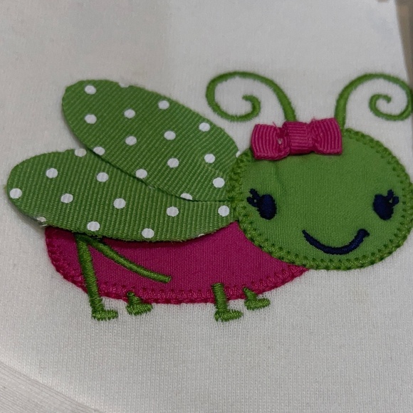 NEW GYMBOREE Showers of Flowers Grasshopper Top Polka Dot 18-24 Toddler Cute NWT - Picture 4 of 6